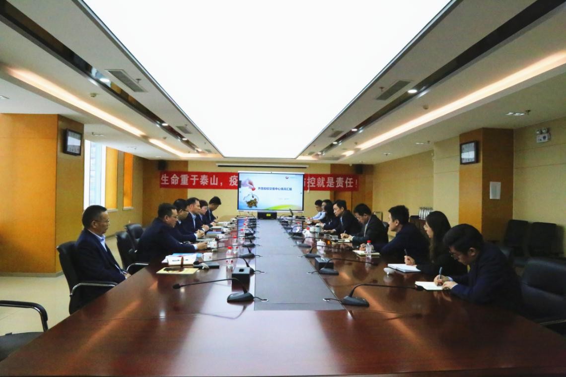 中泰證券濟南分公司總經理劉華琦一行到訪齊魯股權座談交流
