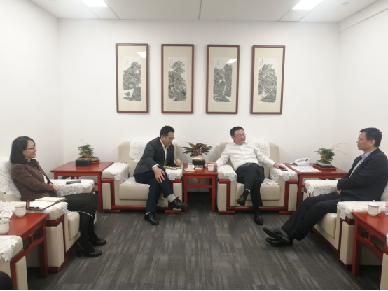齊魯股權總裁李學鋒帶隊走訪山東省新動能基金管理有限公司