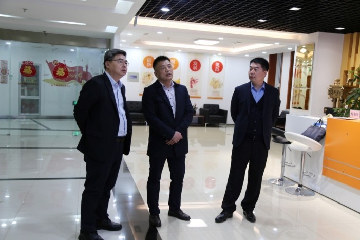 鄒平經開區管委會副主任雷浩一行走訪齊魯股權